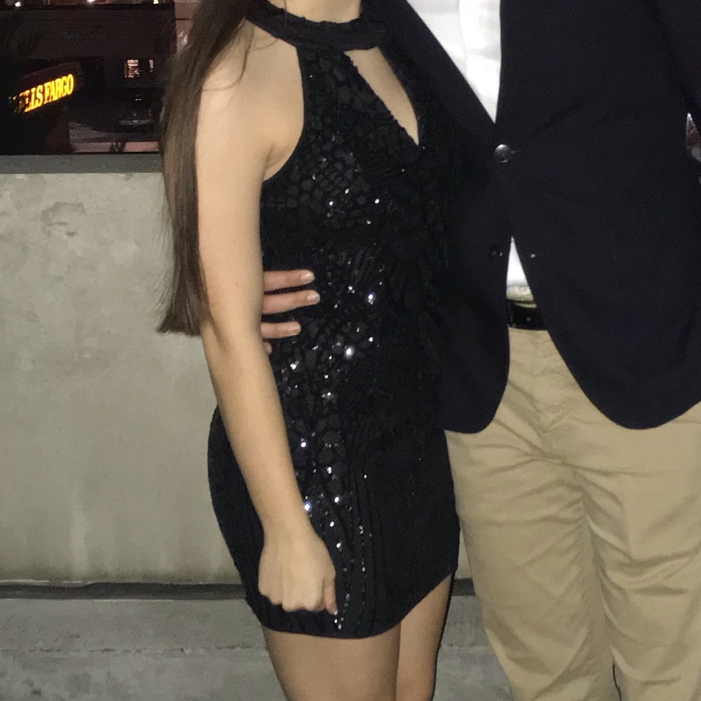 Black mini dress from windsor